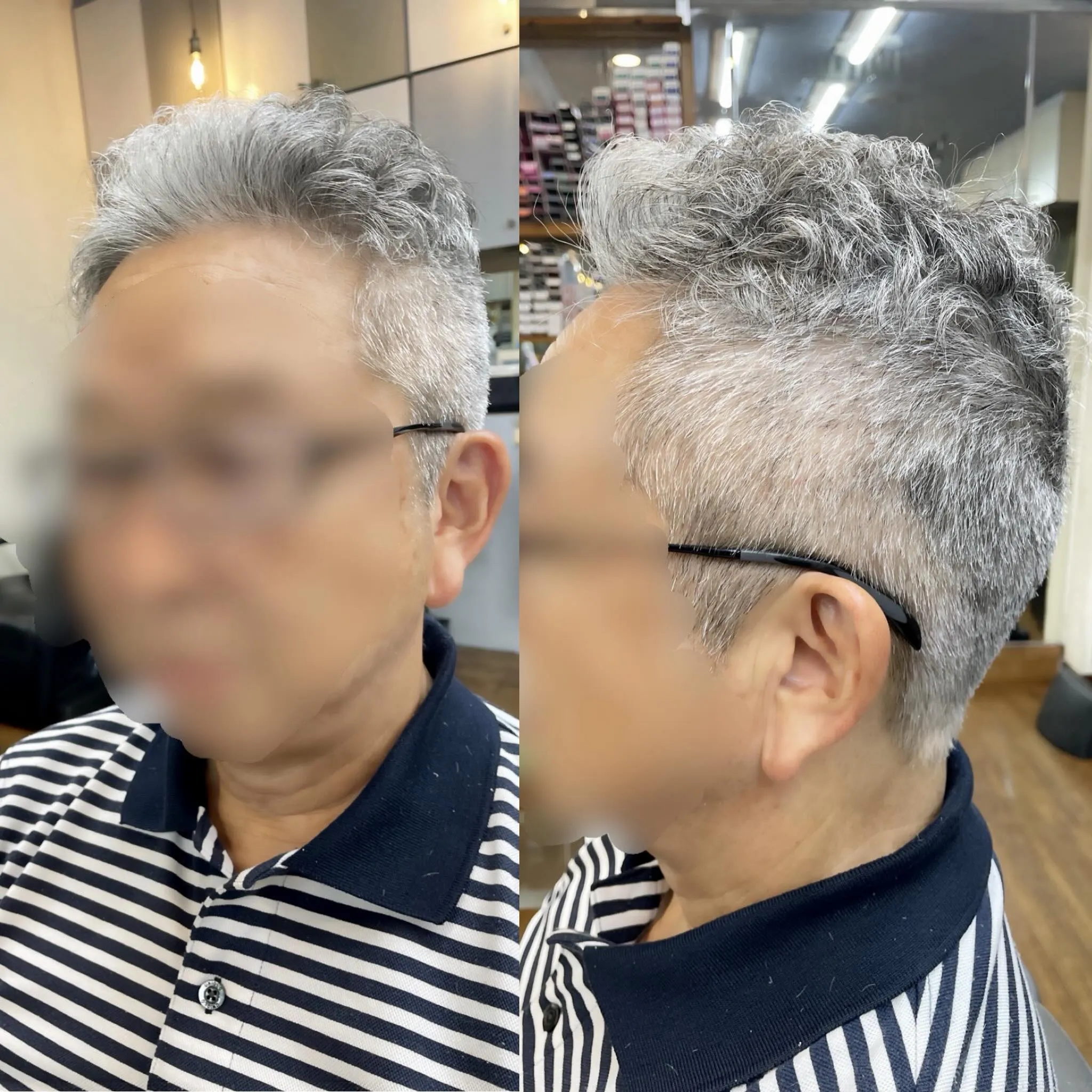 白髪にパーマはかかりずらい？！